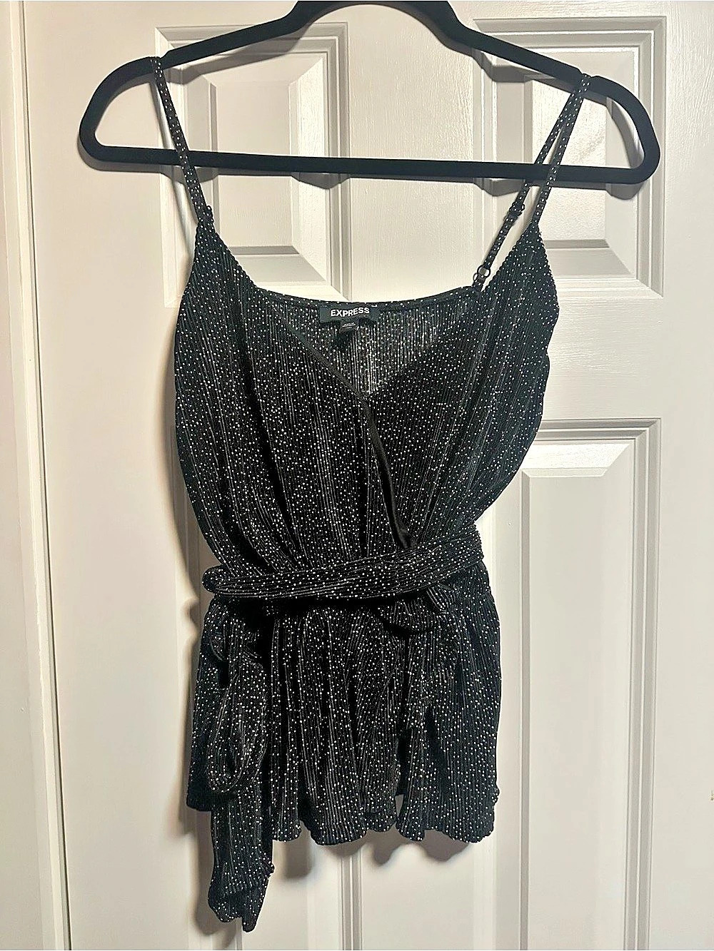 Express spaghetti strap ribbed Cami Size Medium Like New